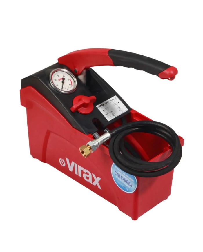 POMPA DI PROVA MANUALE PER TEST TENUTA STAGNA IMPIANTI IDRAULICI 5 LITRI