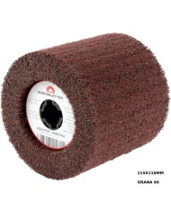 POLI-PTX - RUOTA LAMELLARE ABRASIVA ELASTICA 105X100MM GRANA 120