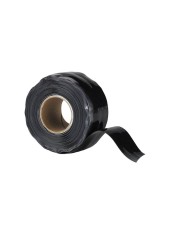 X-TREAM NASTRO AUTOAGGLOMERANTE AUTOAVVOLGENTE AUTOSIGILLANTE IN SILICONE NERO 1"X3MT