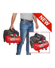 SILTEK S/6 - COMPRESSORE A PISTONI SILENZIATO 6L 1HP