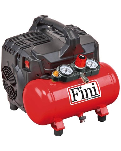 SILTEK S/6 - COMPRESSORE A PISTONI SILENZIATO 6L 1HP