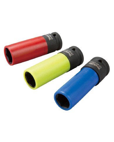 E-12354 - SET DI 3 CHIAVI A BUSSOLA ESAGONALI PER RUOTE 1/2"