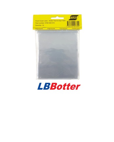VETRI LENTI DI PROTEZIONE ESTERNA MASCHERA SAVAGE A40 (10PZ) ESAB 0700000010