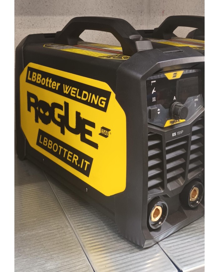 ESAB ROGUE ES 151 SALDATRICE INVERTER PORTATILE MIG/MAG e MMA ESAB 0705002006