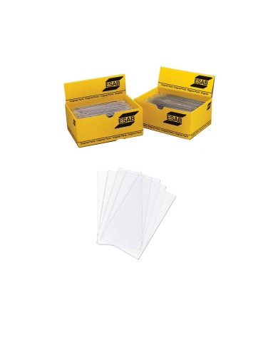 VETRI LENTI DI PROTEZIONE ESTERNA MASCHERA SAVAGE A40 (10PZ) ESAB 0700000010
