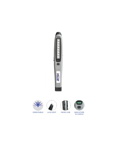 KB140 - LAMPADA RICARICABILE A LED