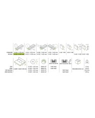 2300 MAXIMA - TRONCATRICE PORTATILE SEGATRICE A DISCO PER LEGNO 1400W