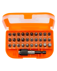 59/S31B - SET INSERTI ESAGONALI 1/4" PER VITE INTAGLIO SEMPLICE 31PZ