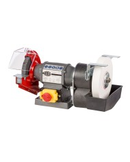 AL-200 - SMERIGLIATRICE COMBINATA DA BANCO CON MOLA AFFILATRICE AD ACQUA