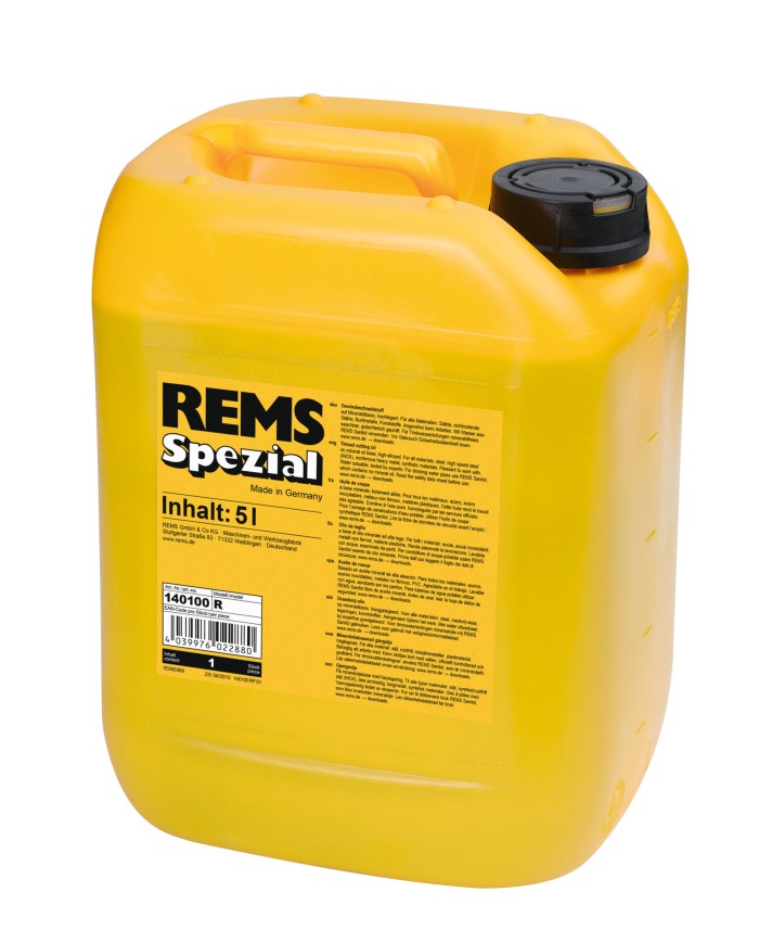 REMS SPEZIAL - OLIO PER FILETTARE 5L