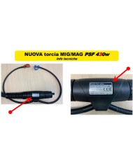 ESAB PSF 430W - TORCIA SALDATRICE MIG MAG DOPPIO CIRCUITO DI RAFFREDDAMENTO AD ACQUA 4MT 0700025077